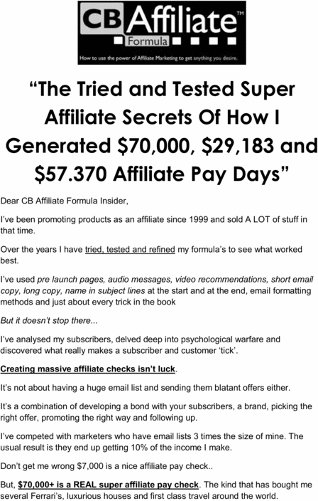 Product picture Clickbank Formula